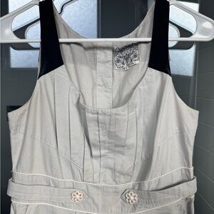 Floreat Monochrome Sleeveless Dress